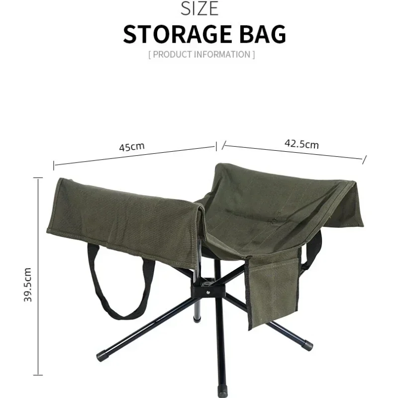 Outdoor Camping Campfire Firewood Rack Aluminum Alloy Storage Rack Camping Portable Canvas Bag Camping Equipment Multi Tool