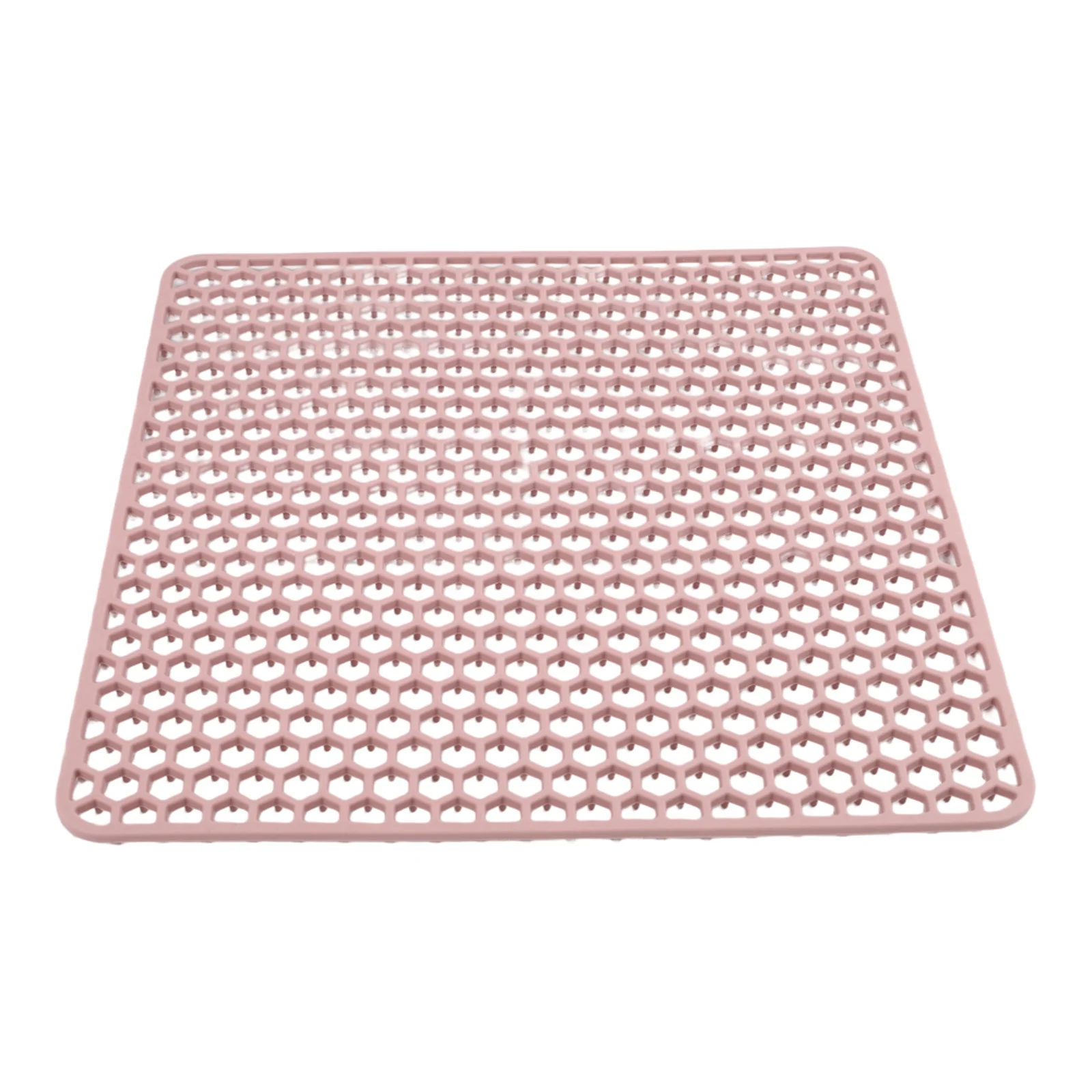 Anti-Slip Silicone Drain Pad for Dishwasher Sink Bottom Protection Heat Resistant Kitchen Sink Mat Non-Slip Protector
