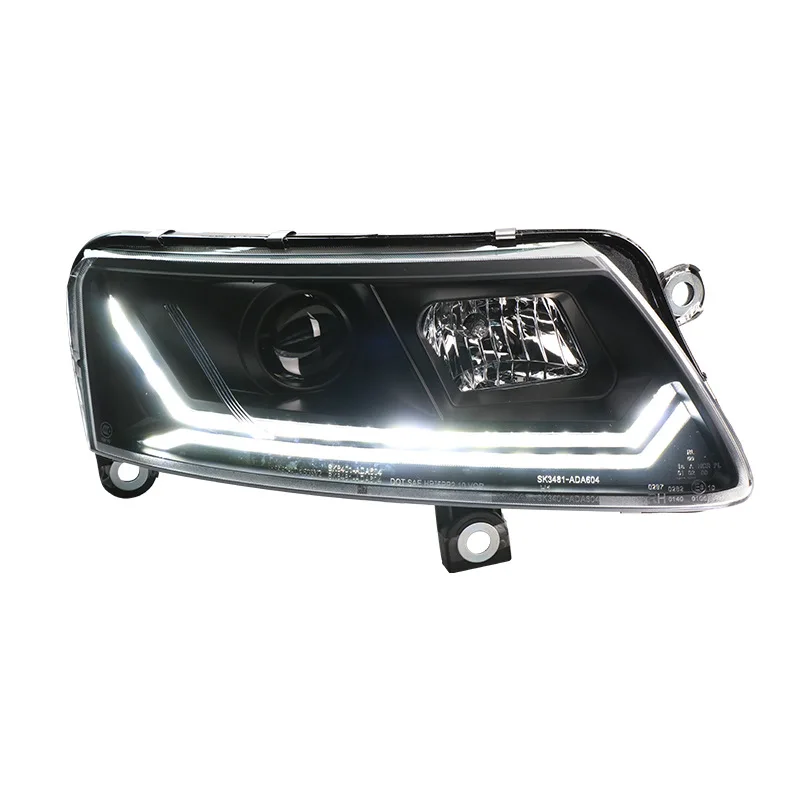 

Car LED Headlight Light Assemblies For Audi A6 LED Headlights 2005-2012 Auto Fog DRL Brake Turn Signal Lamp Plug and Play