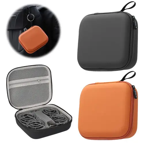 Imagen 1 del producto Bolsa de almacenamiento de Estuche de transporte para DJI NEO 2, caja protectora dura portátil de una sola unidad, bolsa de viaje para Dron y accesorios