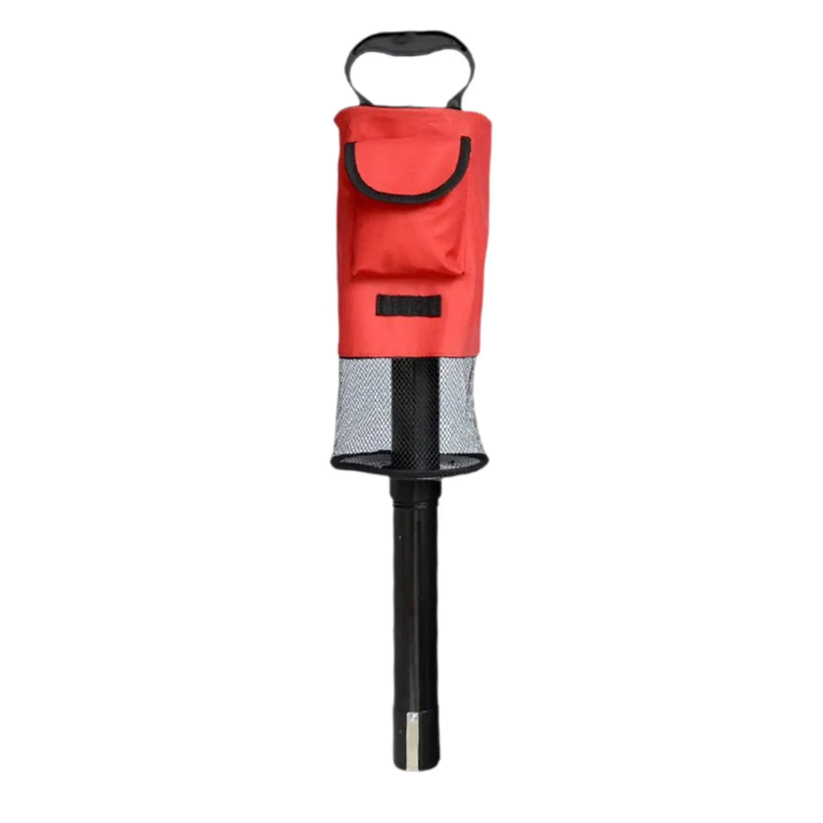 Nylon Golf Ball Retriever Shag Bag Large Capacity Collector Picker Tube Outdoor Practice Tool for Golf Equipment and Accessories