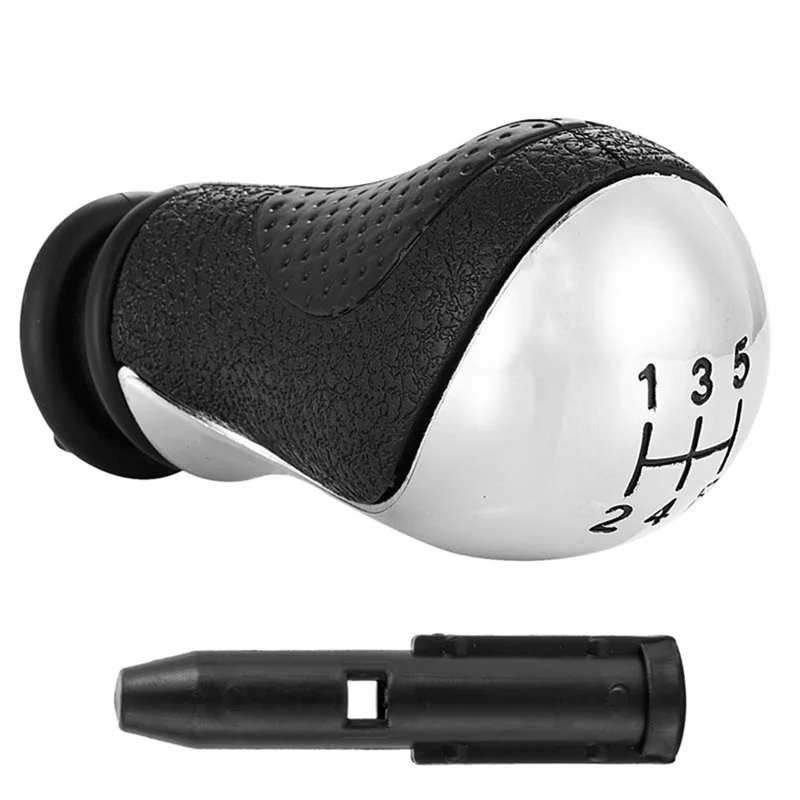 Kenop pemindah gigi mobil 5 kecepatan, kepala Tuas pemindah gigi Manual untuk Citroen C5 2001-2008 Xsara Picasso 1999-2008