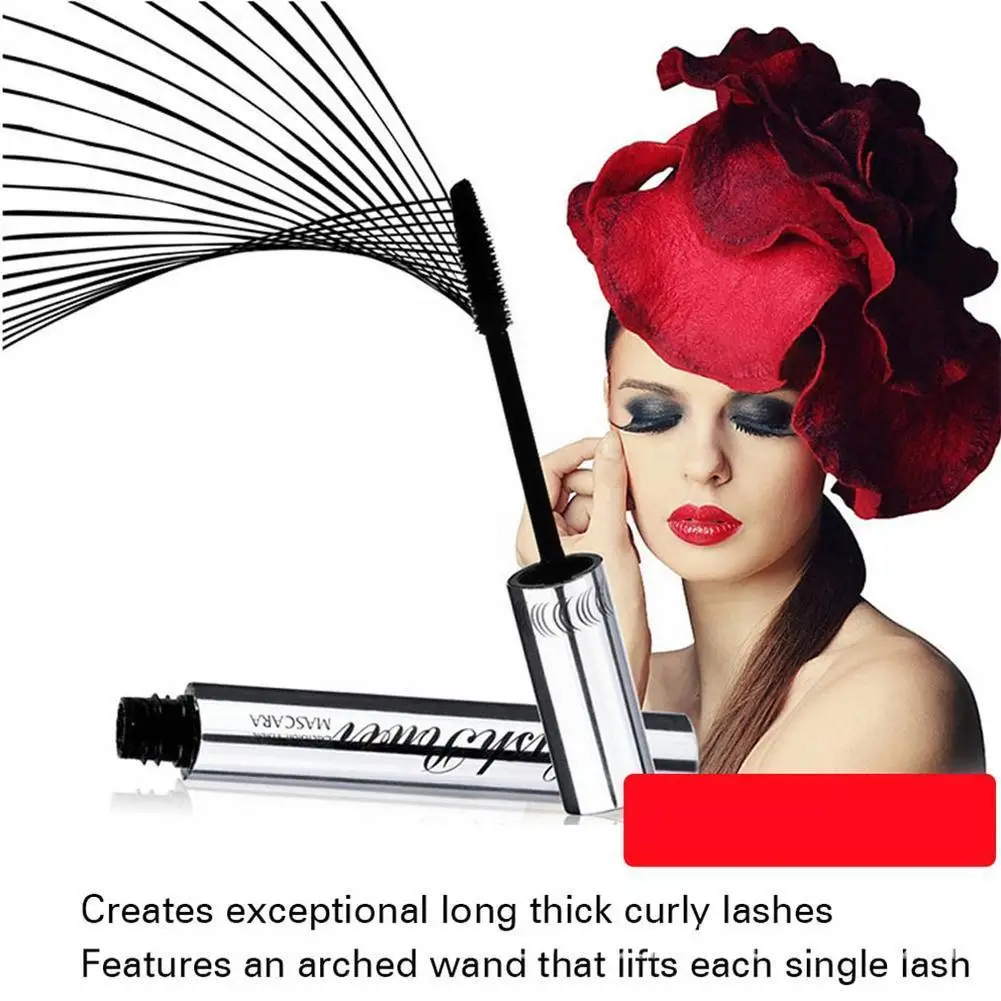 3d Zijden Vezel Mascara Verlenging Waterdichte Langdurige Lange Verlenging Wimpers Mascara Maken Dikke Curling W2f2