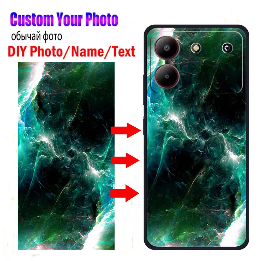 Customized Phone Cases for ZTE Blade A54 4G DIY Photo Cover For ZTE Blade A33S A52 Lite A53 L9 Case Design Image Pictures Fundas