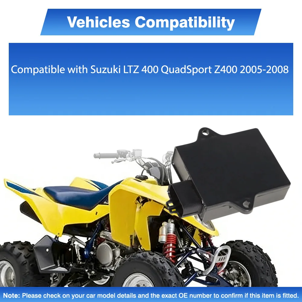 

18 pin CDI Ignition Box Module Unit For Suzuki LTZ 400 QuadSport Z400 2005 2006 2007 2008 32900-07G10 21119-S010 3290007G10