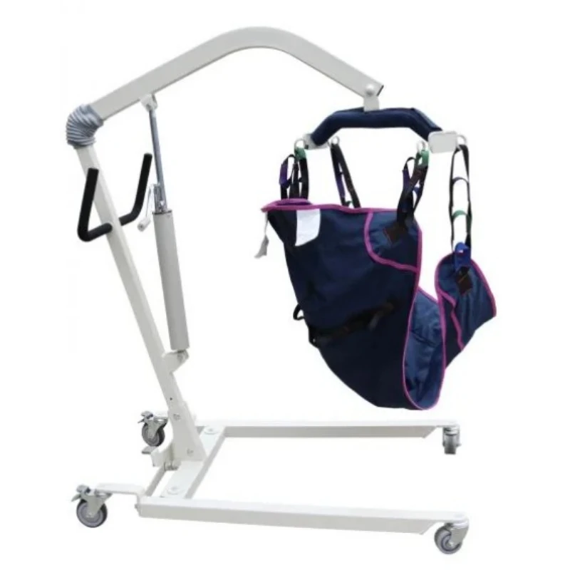 Portable 180kg patient hoist sling transfer device