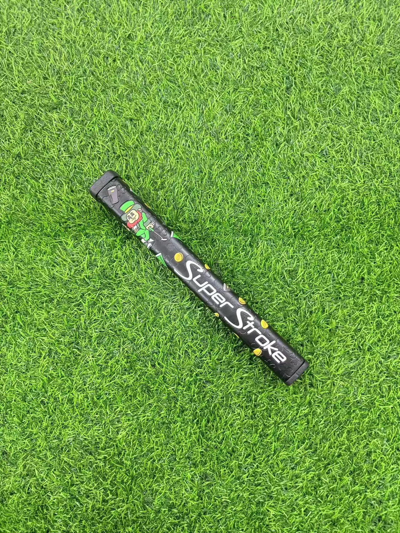 1 個ゴルフパターグリップ超軽量標準天然ゴム滑り止めと快適なゴムウッドユニバーサル品質グリップ