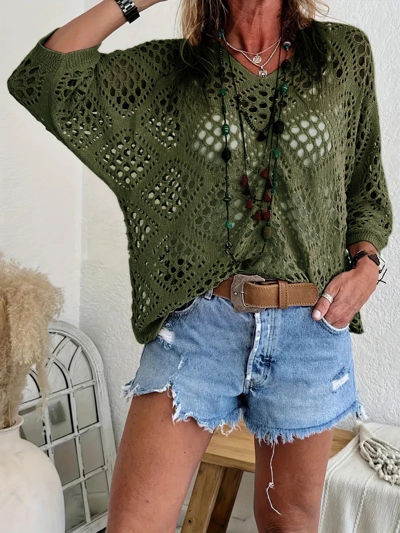 

Женский трикотажный топ больших размеров с V-образным вырезом и тонкими бретелями, свободного кроя, для повседневной летней моды, одежда больших размеров