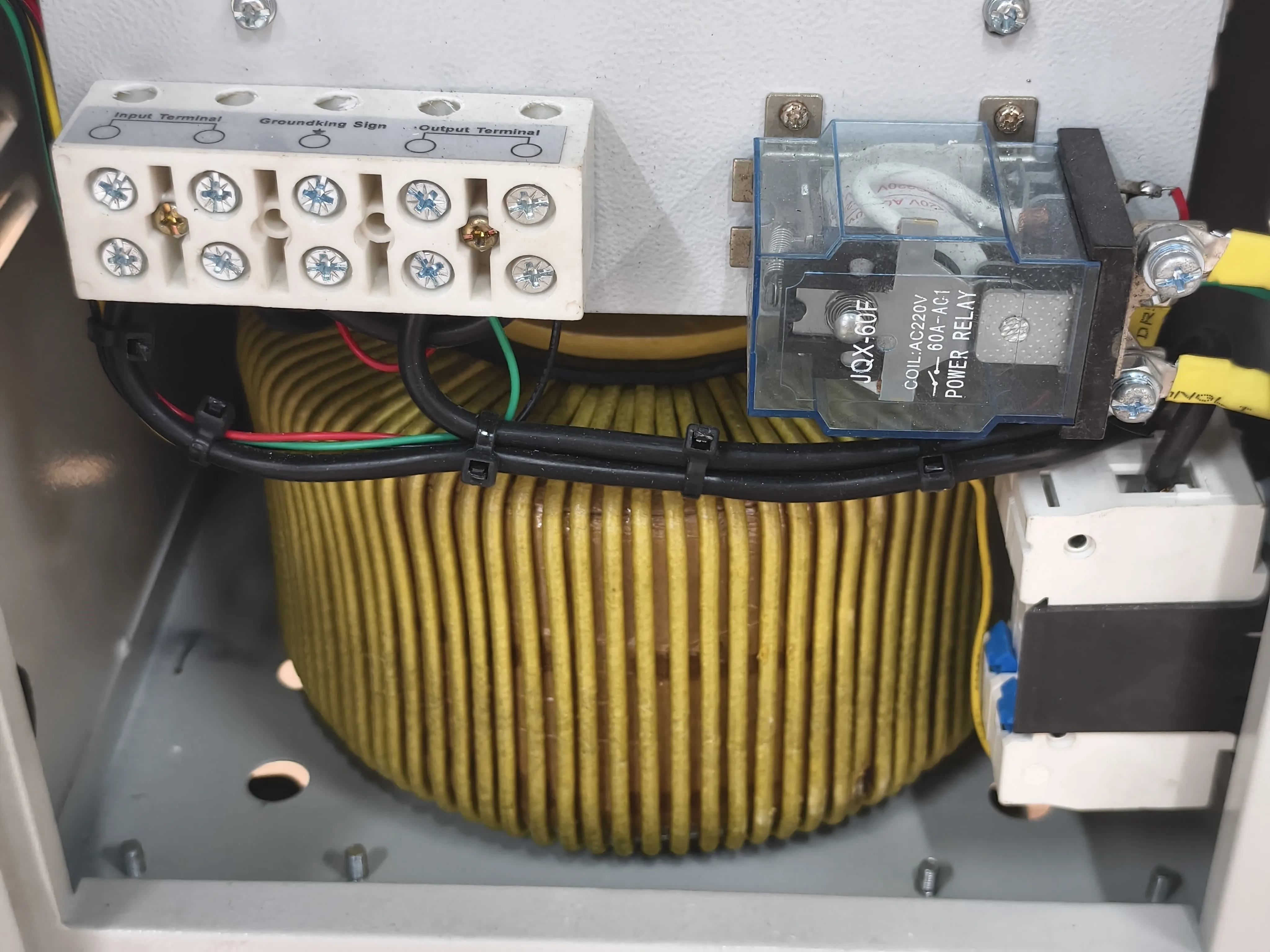 Adjustable TND 50kva 240v  Single Phase Voltage Stabilizer Regulator Over Under Voltage Protection Electric Power Protector