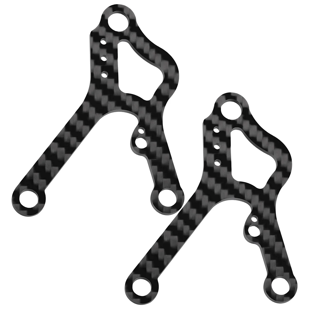 Soporte de batería de fibra de carbono AXSPEED, placa de cubierta superior, brazo oscilante inferior, columna de carcasa de carrocería de coche para coche de deriva Sakura Cero Ultra 1/10 RC