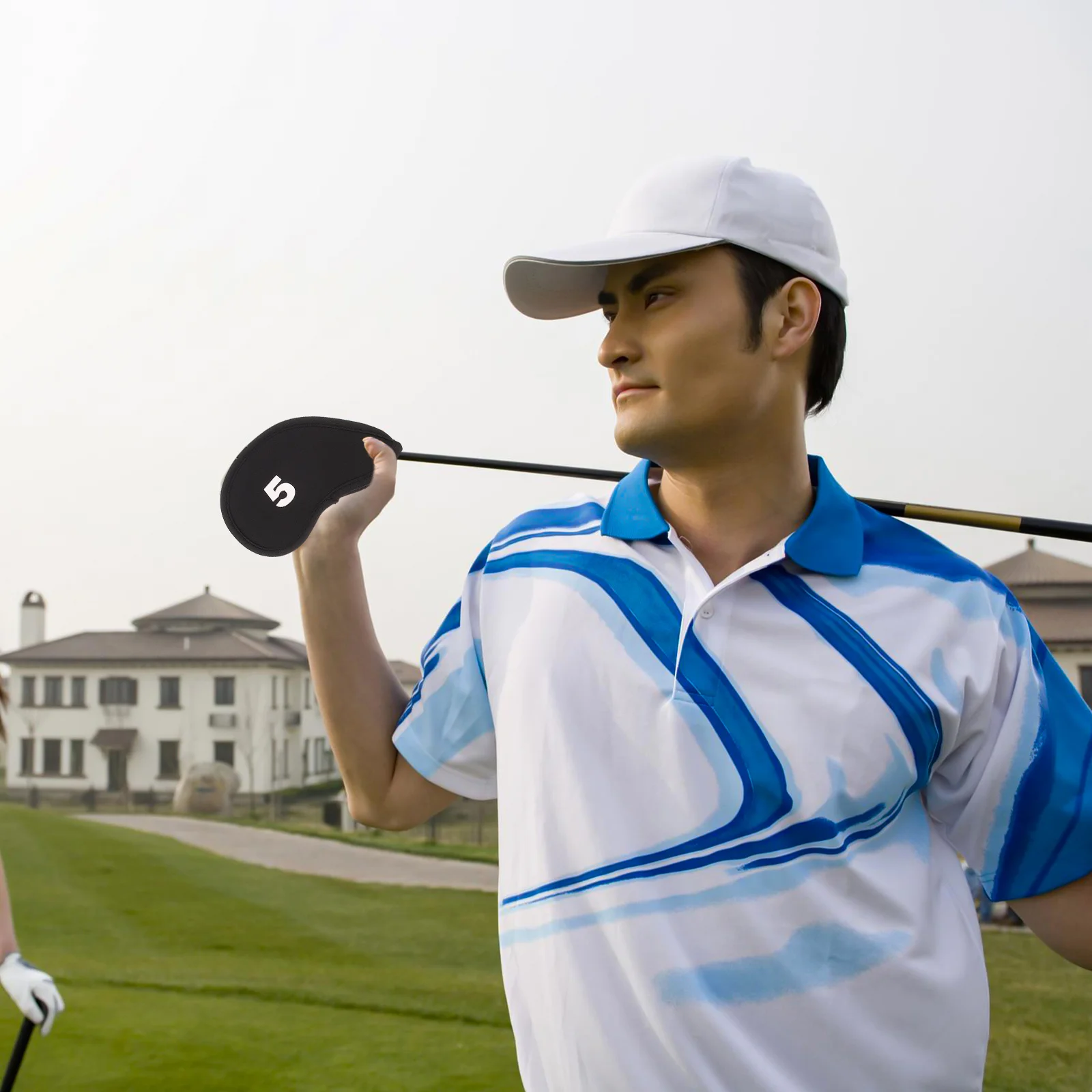 

11Pcs Golf Club Head Covers Premium Protective Sleeves Easy Fit Thickened Material Guard Clubs Putter Covers Outdoor Sports