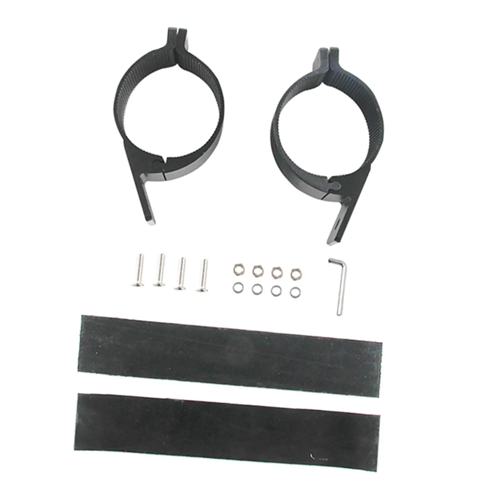2 Pieces Tube Clamp Mounting Bracket for Car Offroad Vehicle Truck