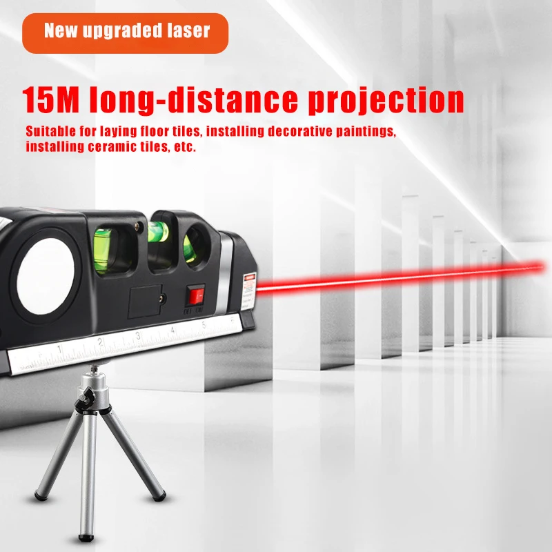 Multifunctional High Precision Infrared Laser Levels Optical Instruments  Aligner Renovation Measurement and Construction Tools
