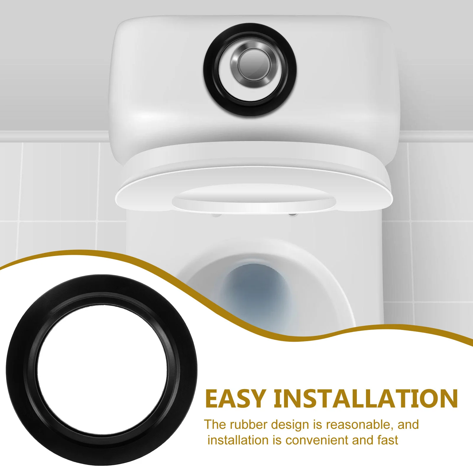 

Seal Ring Leak Proof Replacement Compatible with Toilet Tanks Rv Bathrooms Fill Seal Kit Toilet Parts