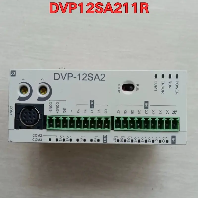 

Second-hand PLC module DVP12SA211R function test is normal