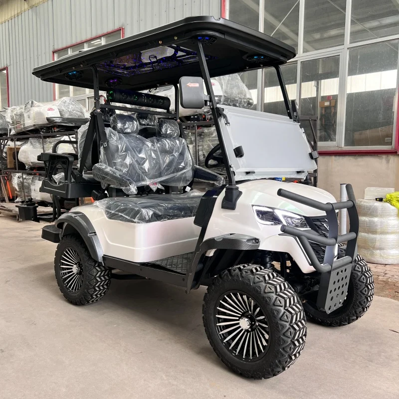 2026 عربات جولف ذات 4 مقاعد ببطارية ليثيوم 72 فولت عربات جولف، عربة جولف قانونية للشارع #1