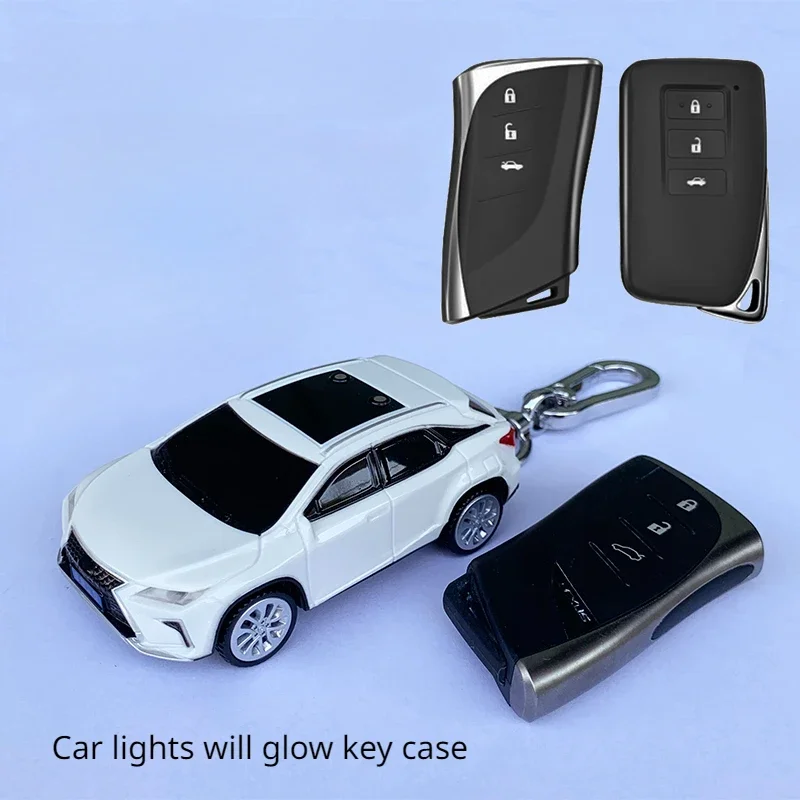 

For Lexus RX Key Cover Car Model Case Remote Control Protective Cover Honda Keychain Accessories Gifts Car Decoration