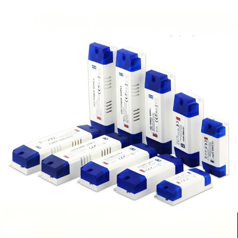 

Блок питания для светодиодов AC110-240V на DC12V/24V 60W 80W 100W, трансформатор для освещения, импульсный источник питания, трансформатор для освещения