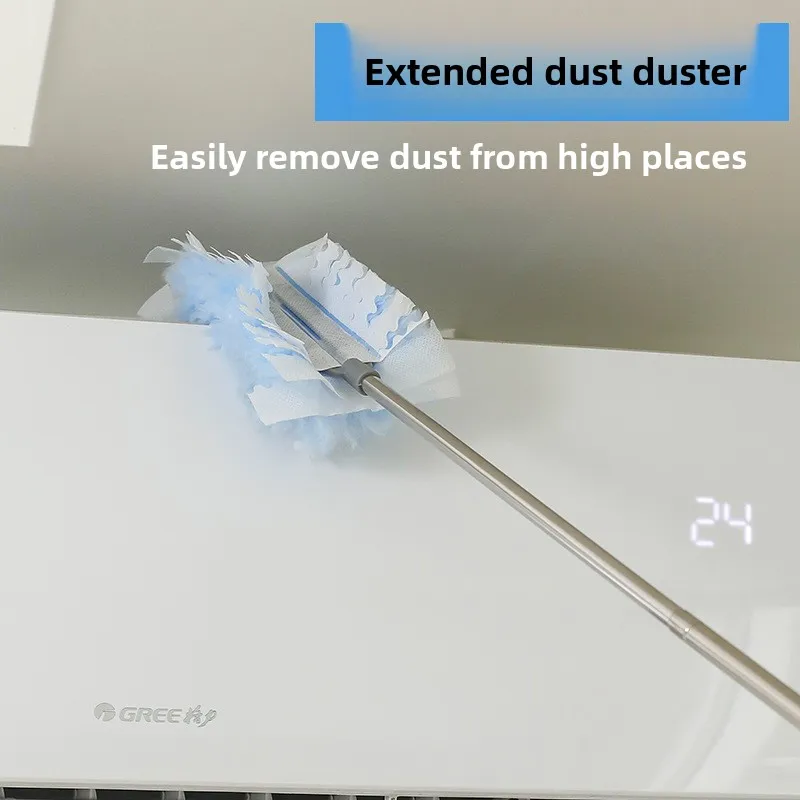 home Disposable Electrostatic Dust Duster Adsorption Dust Removal Feather Duster Household Desktop Gap Cleaning Brush Dust