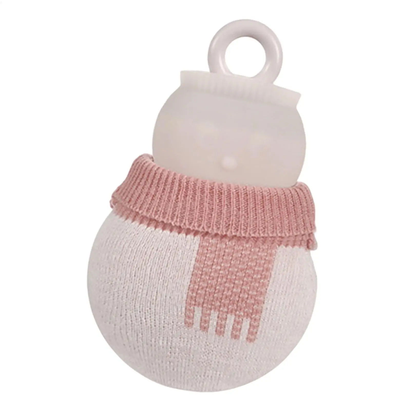 

Hot Water Bottle With Cover 320ml Leak-Proof Snowman Pack With Cover Silicone Water Bag For Women Home Travel Winter Cold