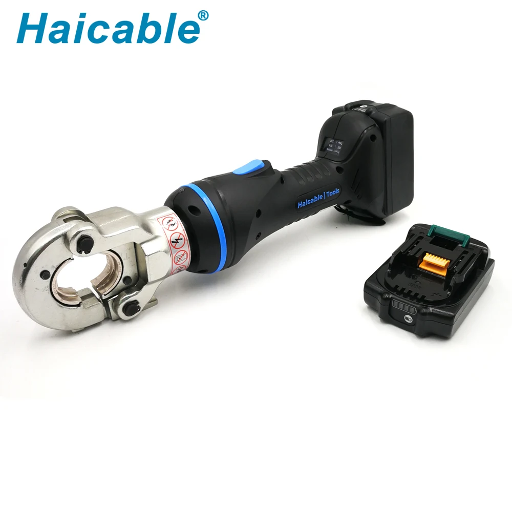 BH-300L Electric Hydraulic Wire Crimper Battery Cable Lug Crimping Hydraulic Press Tool