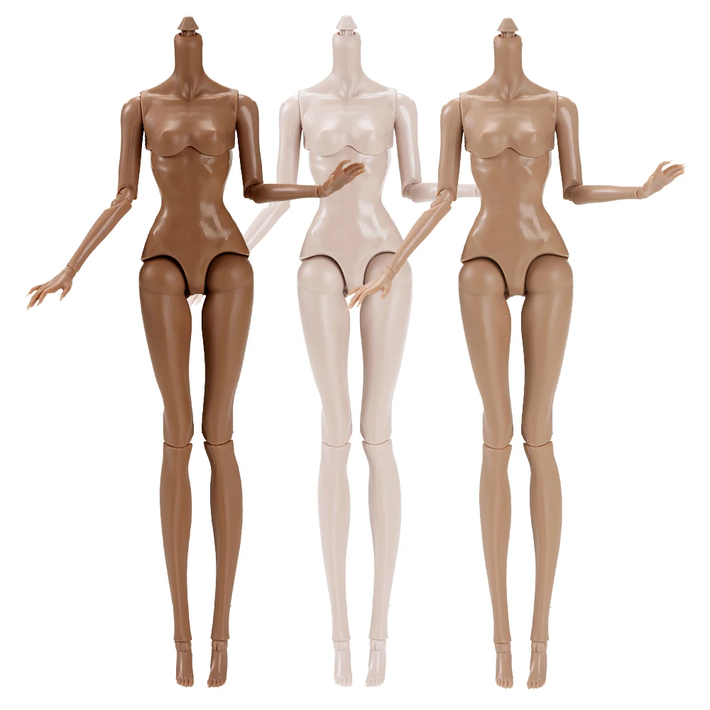 1/6 New Supermodel Doll Body 16 Joints Movable 28.5cm Female Figure Model 3 Skin Tones DIY Dress Up BJD Body Collectible Doll