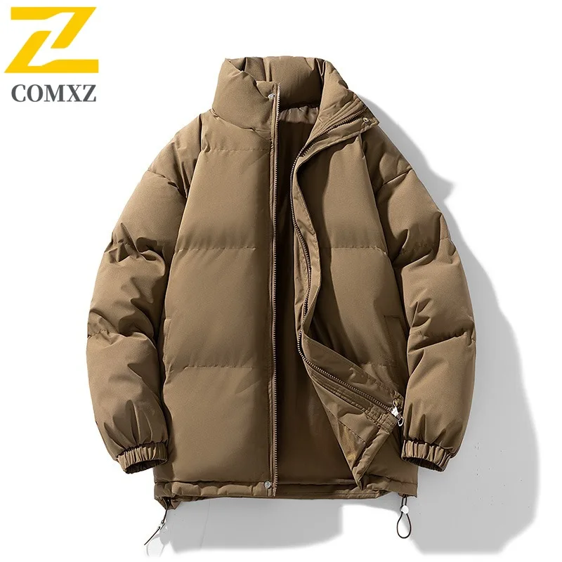

COMXZ Versatile Winter Padding Loose Windproof Snow High Quality Padded Jacket Camping Fashion Classic Men Cotton Padded Jacket