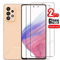 For Samsung Galaxy A53 5G Tempered Glass Protective On SM-A536E A536U A536B 6.5Inch Screen Protector SmartPhone Cover Film