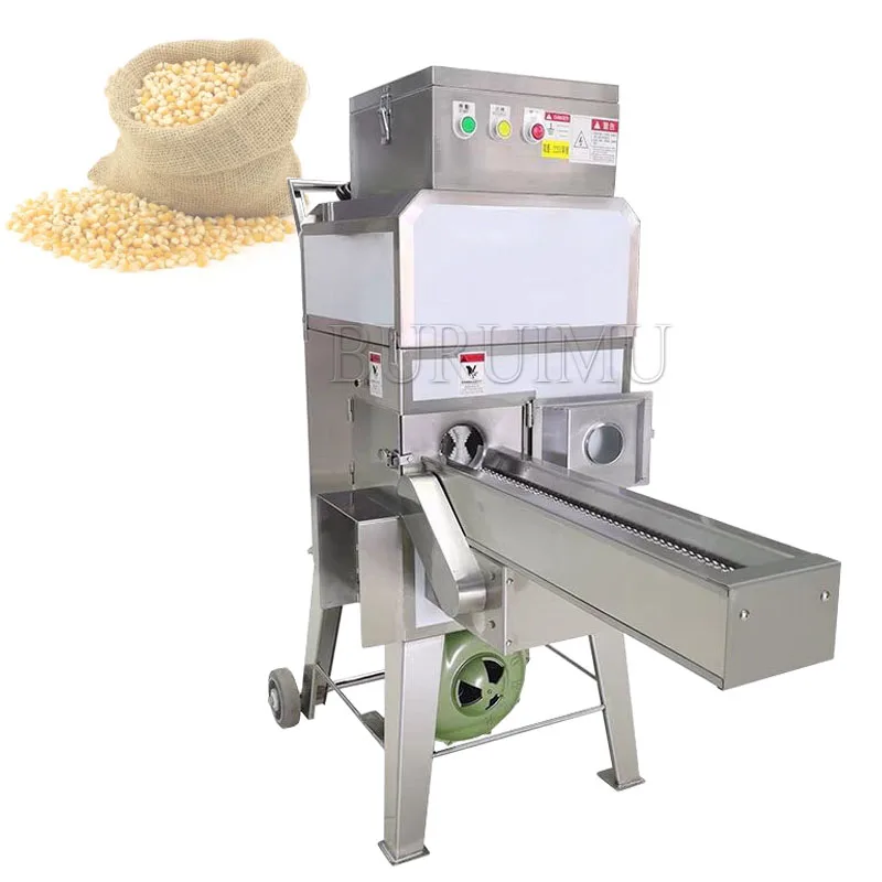 Electric Corn Thresher Household Small Fully Automatic Corn Thresher Large Corn Peeling Machine High power and efficient corn pe