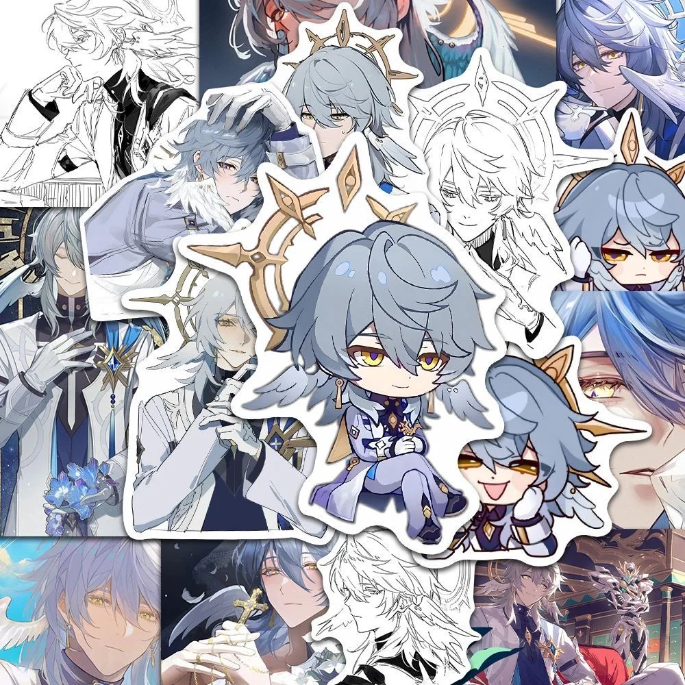 Sunsyea Honkai: Star Rail Merch Fans Collection Role Stickers Sunday 48 Pieces