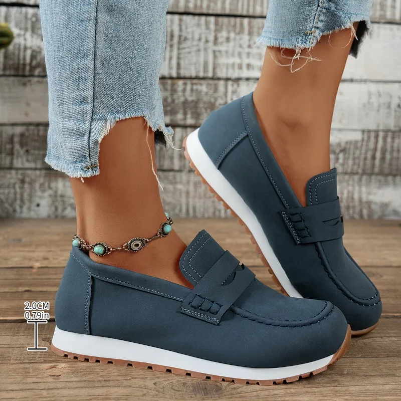 

2025 New Women Lightweight Comfortable and High Quality Sneakers Women Soft No Tired Feet Retro Single Shoes