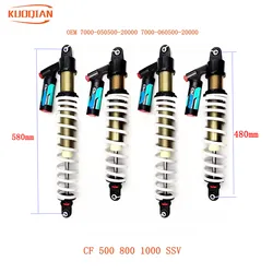 2pcs Front and 2pcs Rear SHOCK ABSORBER For CF 500 800 1000 SSV PARTS QUAD GO KART 7000-050500-20000 7000-060500-20000
