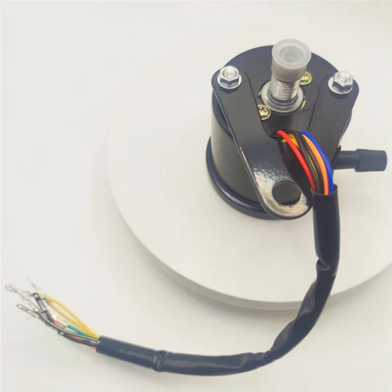 Medidores pequeños para salpicadero de motocicleta, indicadores LED, luz de humor de dos colores, odómetro Retro, medidores de mono, novedad