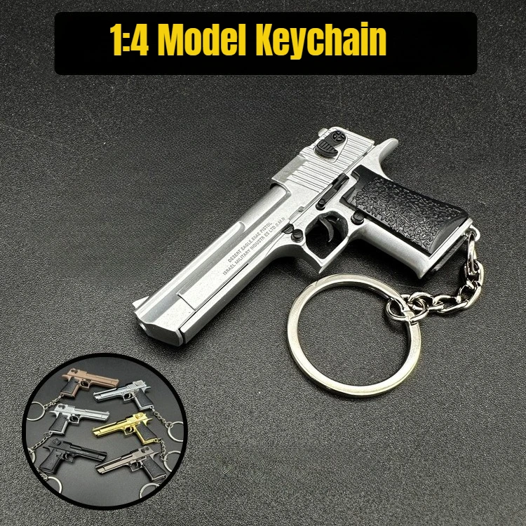 

Hot Sale Metal Keychain Ornaments 1:4 Personalized Creative Keychain Ring Ring Shoulder Bag Accessories Pendant Men's Gift
