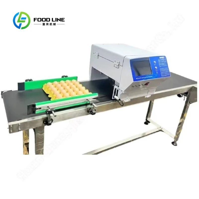 

Customized Industrial Duck Egg Stamping Machine Serial Number Inkjet Printer Farm Equipment