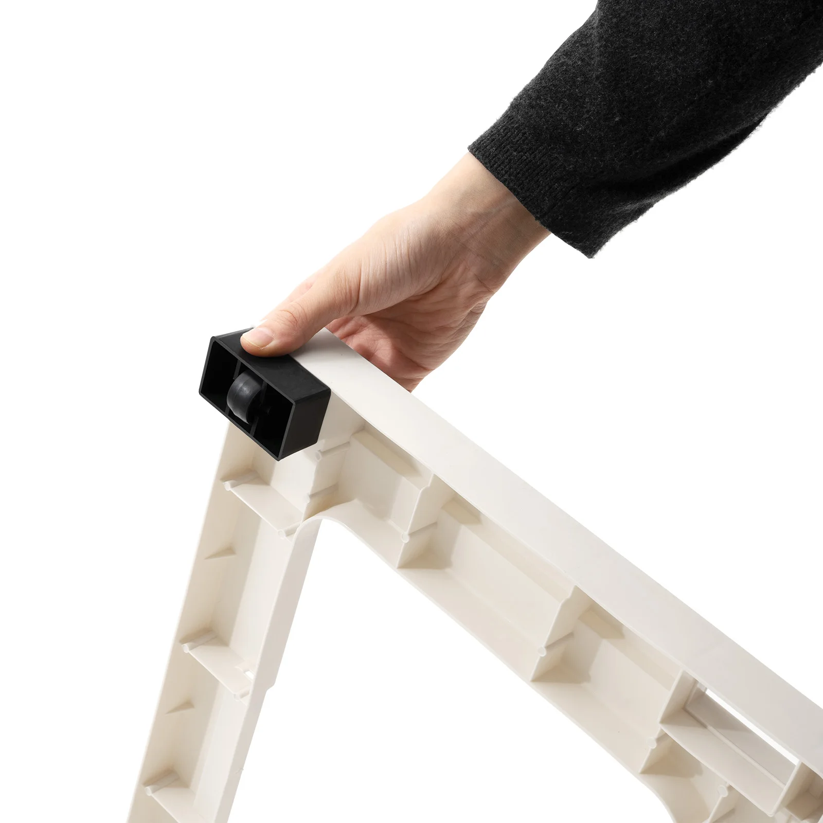 Rollbarer Schubladenorganizer aus Kunststoff, Aufbewahrungsschubladen mit Rollen, 6-Schubladen-Kommode für Schlafzimmer, Wohnzimmer – Detail 7