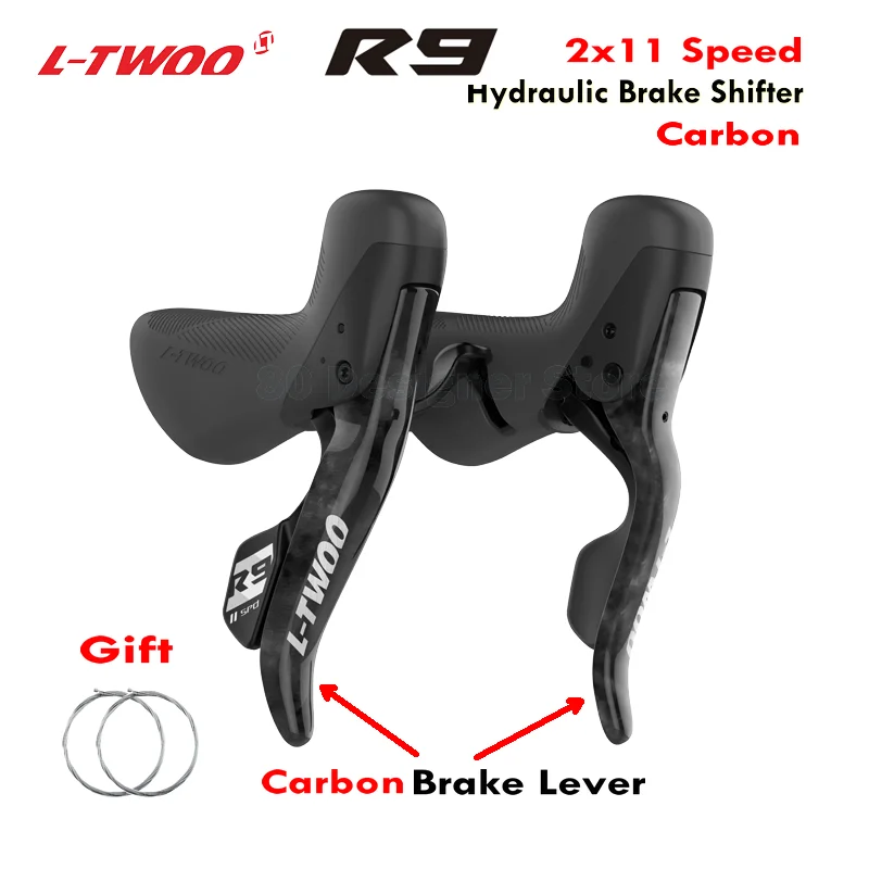 LTWOO GRT/RX/R9/GR9/R7/GR7 Road Bike Hydraulic Disc Brake Shifter Levers 2x12/2x11/2x10/11S Speed Carbon Switch Bicycle Shifter