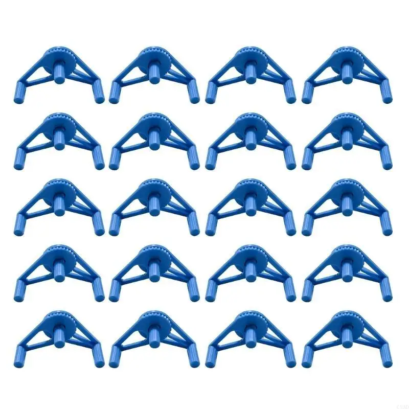 20/50Pcs 360 Degree Adjustable Plant Clips Plant Branch Benders Stem Training C5AD