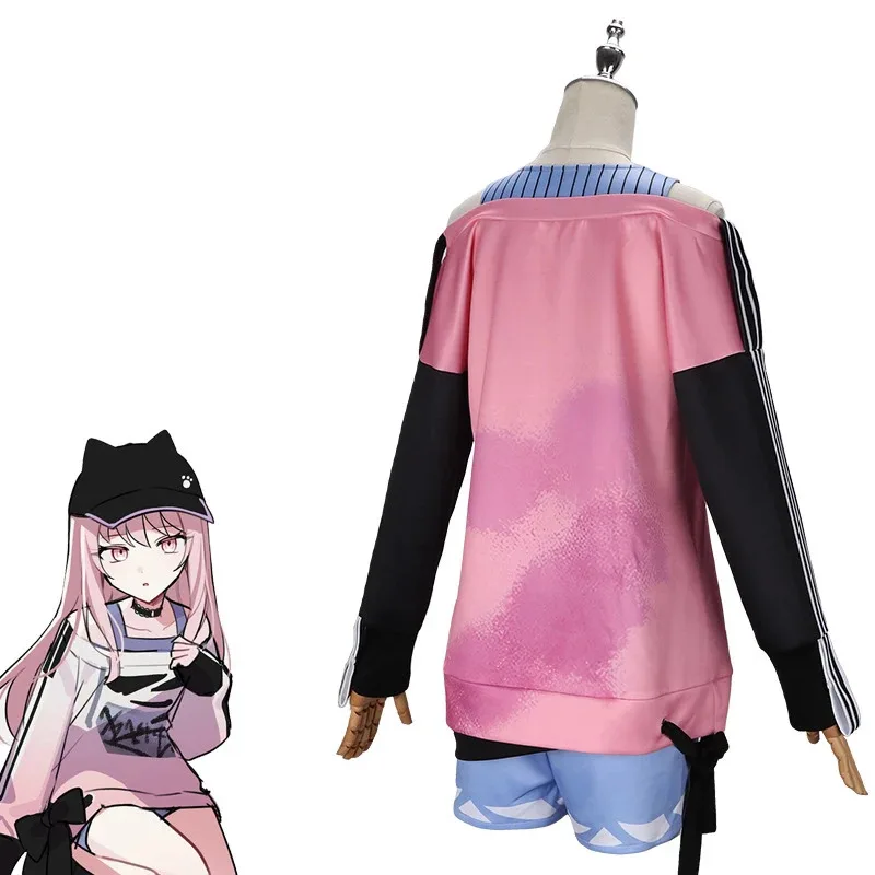 

New 2025 Game Project Sekai Colorful Stage Akiyama Mizuki Cosplay Costumes Dress with Hat Halloween Uniforms❤❤dd