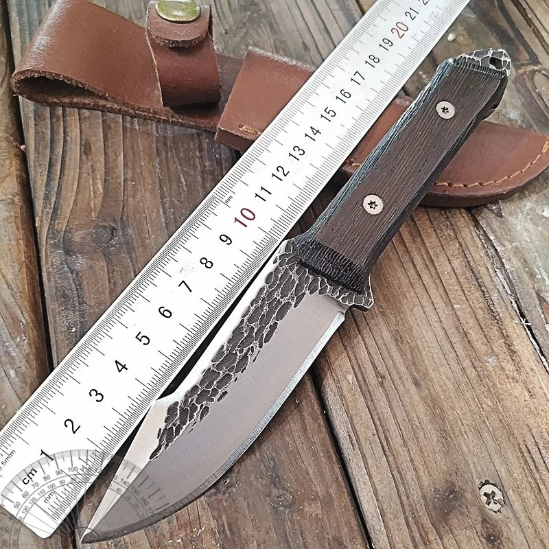 

Outdoor knives, field survival knives, handmade knives, forged camping self-defense tactics, high hardness and sharpness