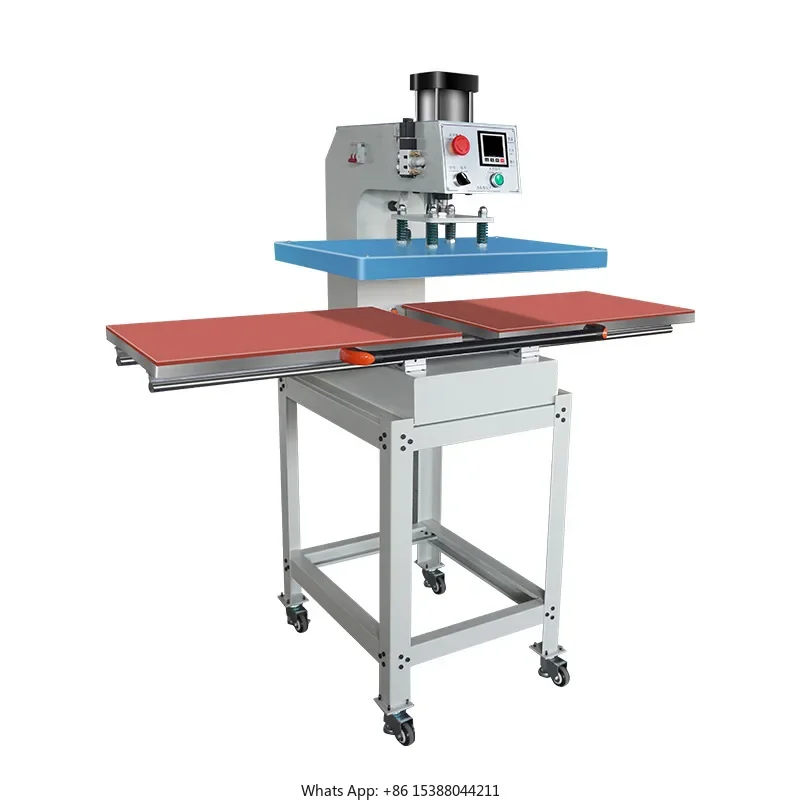 Intelligent Big Size Pneumatic Dual Worktable Heat Press Transfer Machine Heat Press Machine