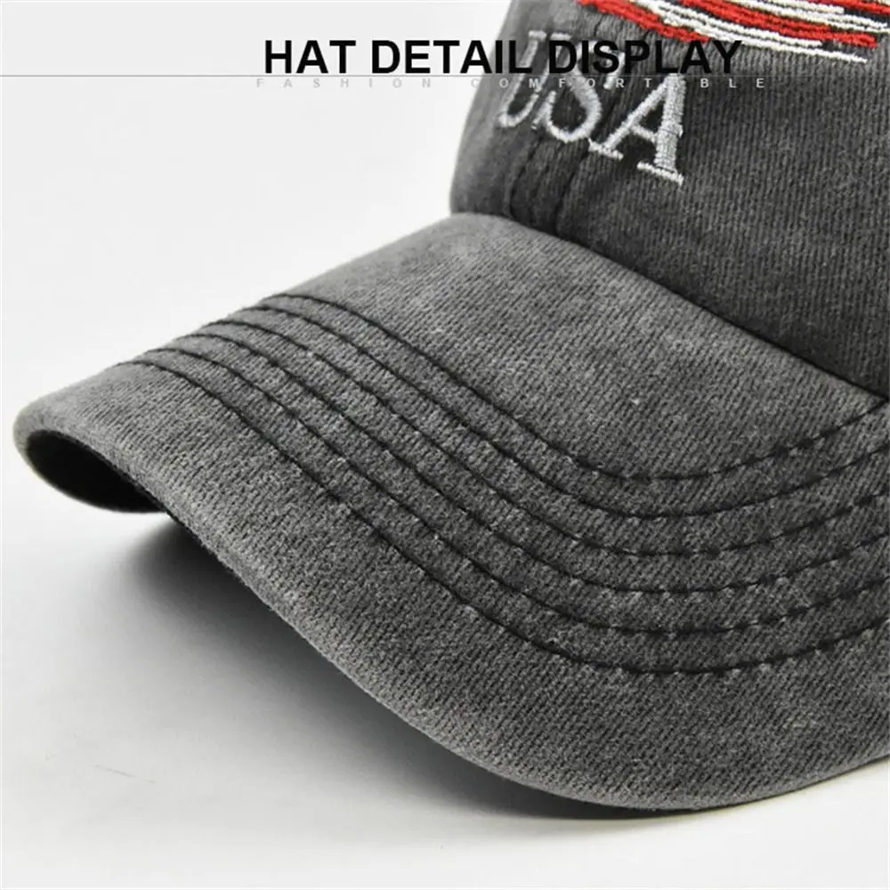 Sport Caps Adjustable Baseball Cap Dad Hats Camouflage Snapback Hat Washed Sunhat Hip Hop Hat Outdoor Streetwear