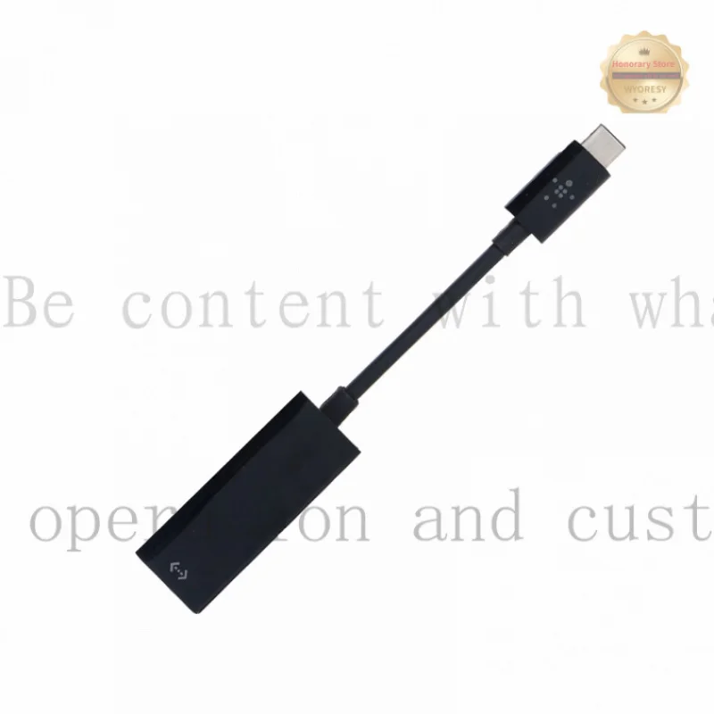 لبلكين الكمبيوتر المحمول ماك بوك برو جيجابت كابل الشبكة LCD مهايئ لشاشة USB-C محول نوع الكمبيوتر