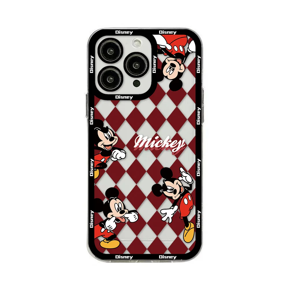 Custodia per telefono per simpatico cartone animato Mickey Minnie Mouse OPPO A60 A57 A38 A79 A58 A98 F9 F11 A94 A92 A76 A74 A73 A54 A53 A31 2020 Pro