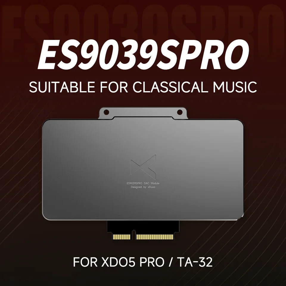 XDUOO ES9039SPRO DAC 카드 XD05 PRO / TA-32 헤드폰 앰프용 플래그십 내장 고충실도 복원 사운드 보컬 튜닝