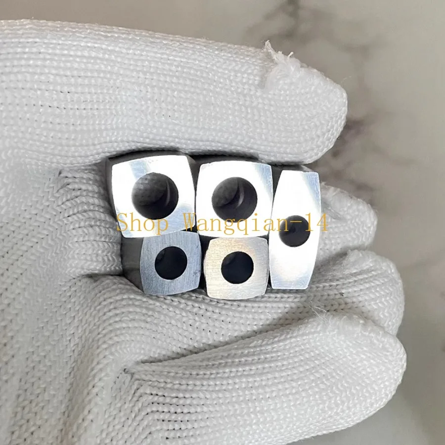 5 قطعة تلميع كتلة موصلة L12/14 تغذية الطاقة ثقب الاتصال 6 مللي متر/8 مللي متر EDM آلة قطع الأسلاك