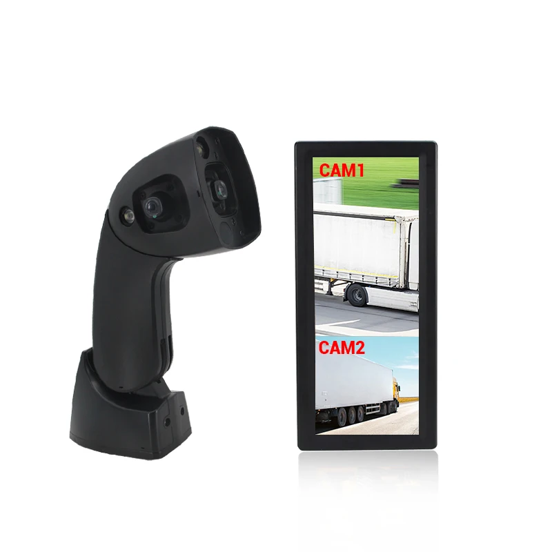 Truck Car for Side AI Blind Spot Detection 12.3 Inch 2ch IPS Monitor DVR Right Left Side Rearview Reverse Backup Mirror Camera