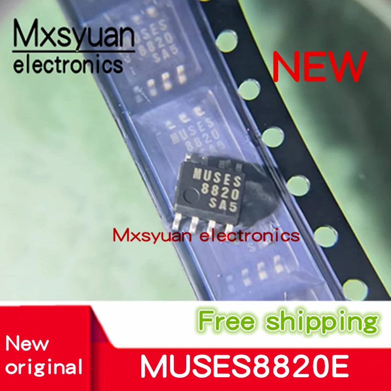 2PCS~10PCS/LOT MUSES8820E MUSES8820 MUSES 8820 EMP8 SOP-8 100% New original in stock