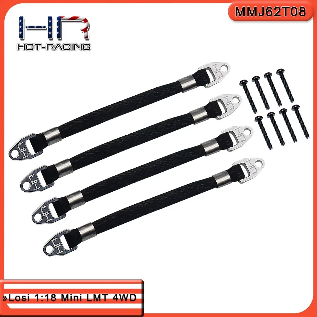 

HR Losi 1:18 Mini LMT 4WD Aluminum alloy shock absorber travel limit belt