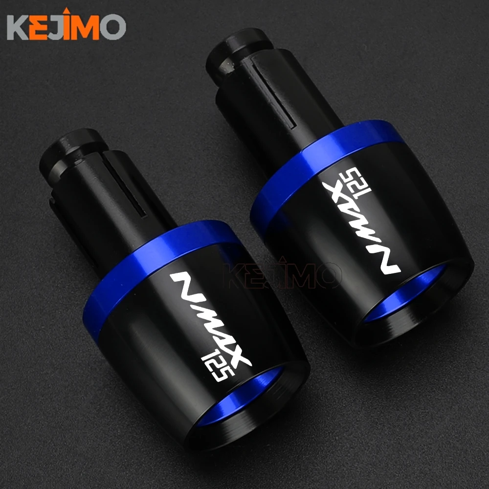 

2025 Motorcycle Handlebar Grip Bar Ends Cap Handle Counterweight Plug FOR YAMAHA NMAX 125 N-MAX NMAX125 2015-2024 2023 2022 2021